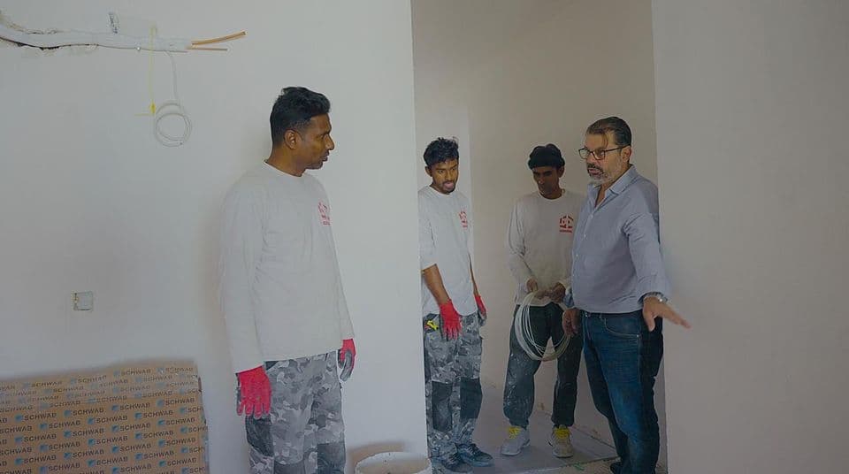 Shaw Contractors project team on site
